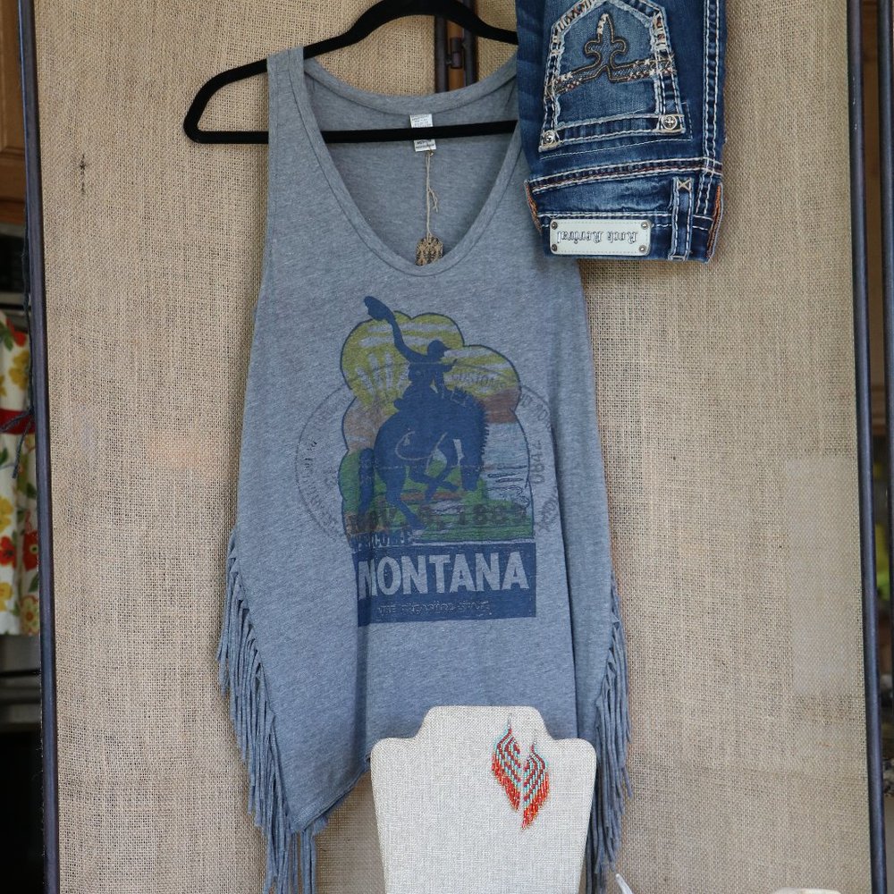 Montana Fringe Tank Top